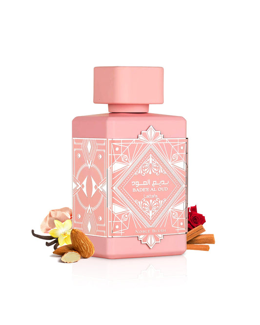 Bade'e Al Oud Noble Blush Eau De Parfum 100Ml 3.4Oz By Lattafa