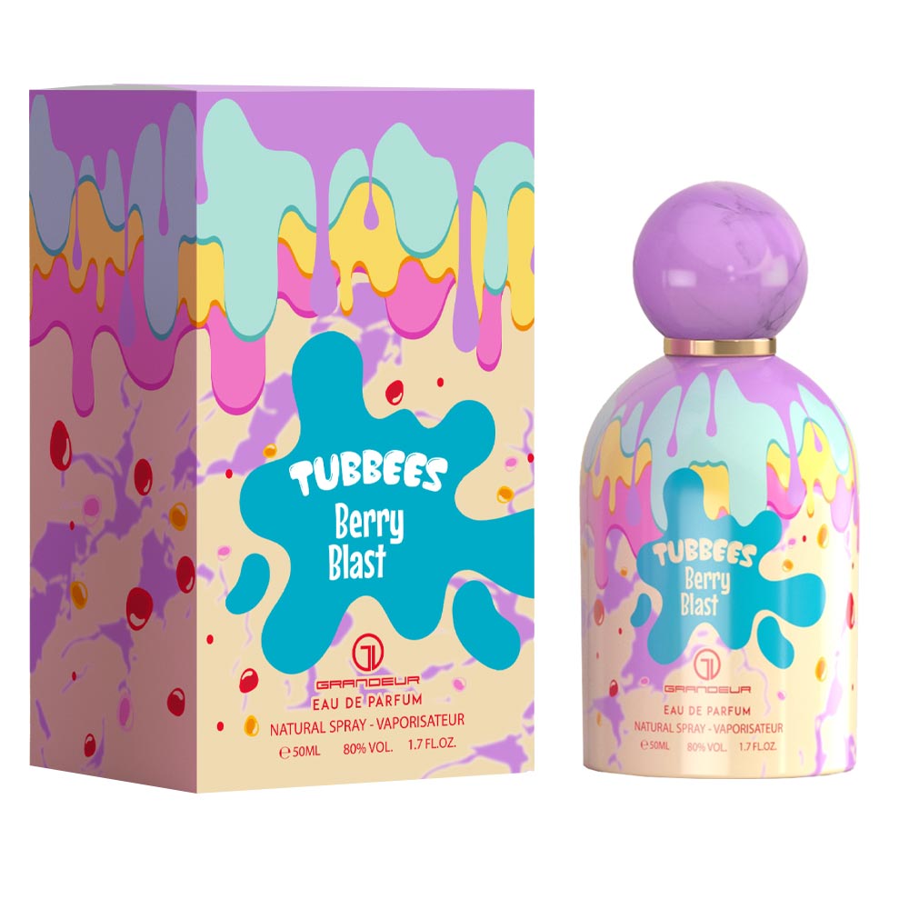 TUBBEES BERRY BLAST Eau De Parfum Para Niños Y Mujeres 50 Ml 1,7 Oz De Grandeur