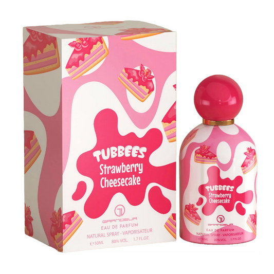 Tubbees Strawberry Cheesecake Eau De Parfum Para Niños Y Mujeres 50 Ml 1,7 Oz De Grandeur