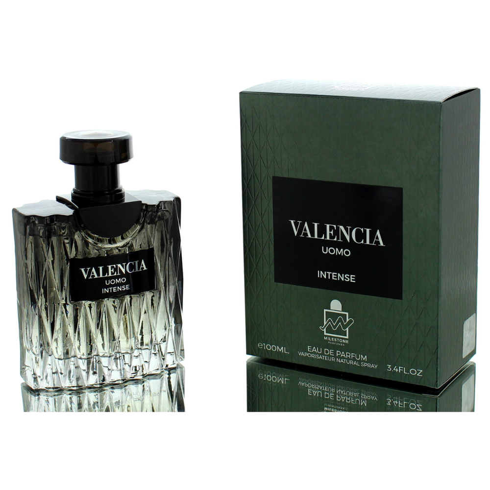 Valencia Uomo Intense, para hombres - 3.4 fl oz