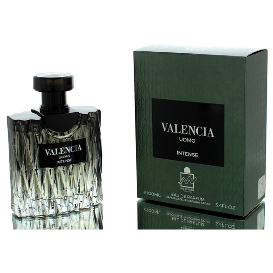 Valencia Uomo Intense, para hombres - 3.4 fl oz