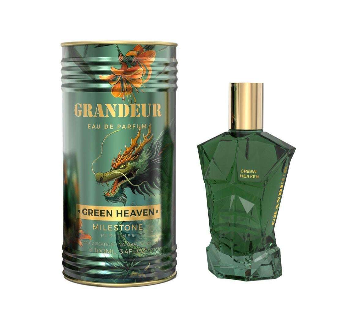 Grandeur Green Heaven EDP Perfume By Emper 3.4oz / 100ml