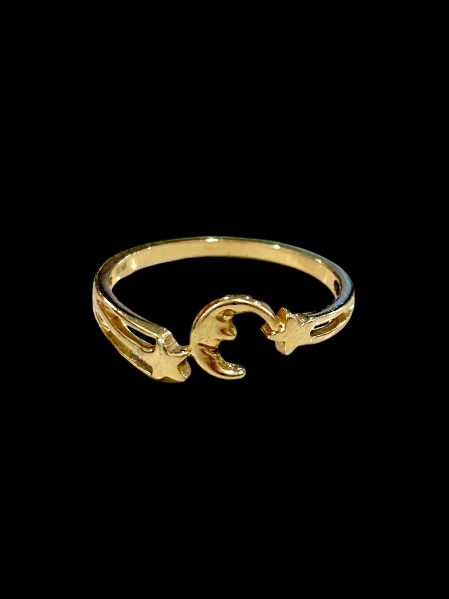 ANILLO DE ORO LUNA 14K