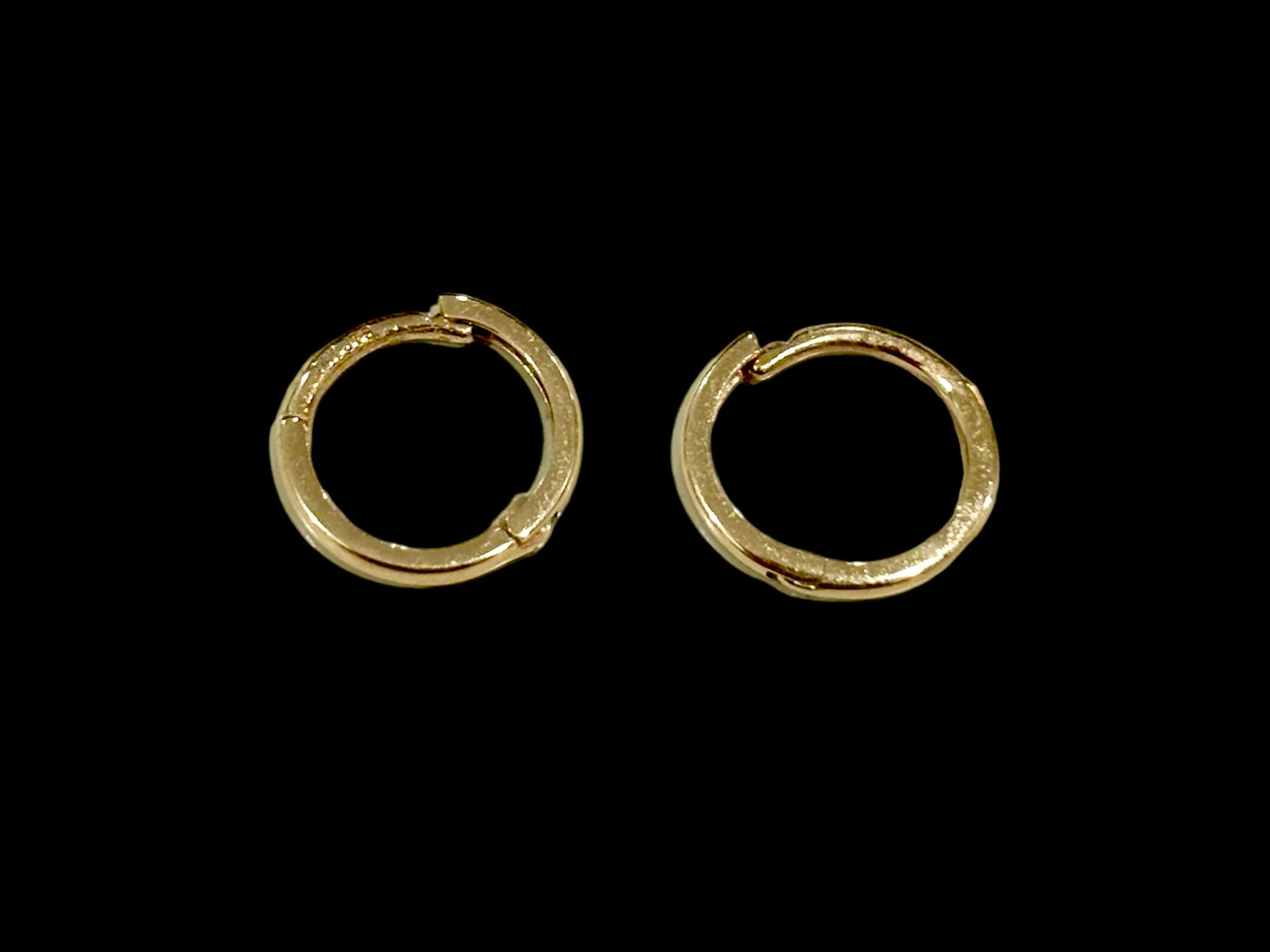 AROS SENCILLOS EN ORO 14K