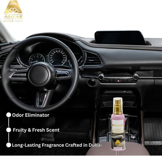 Perfume Diseñado Para Auto Wow Oudh Premium Car Perfume 100ml By Anfar