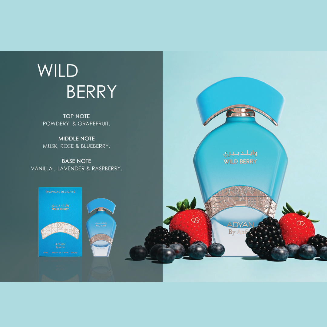 Wild Berry Extrait De Parfum 100Ml 3.4Oz By Adyan