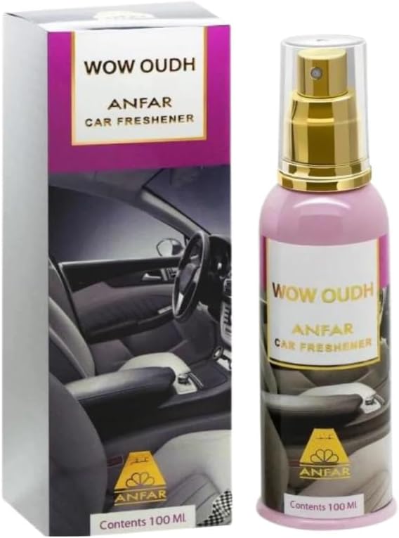 Perfume Diseñado Para Auto Wow Oudh Premium Car Perfume 100ml By Anfar